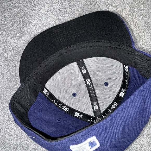 New Era MLB Tampa Bay Rays Baseball 59FIFTY Fitted Cap Size 7 - Picture 4 of 5